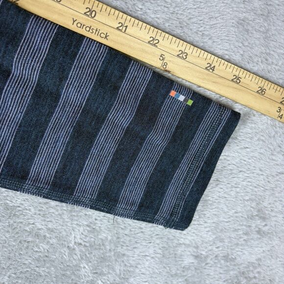 SmartWool Classic Thermal Merino Base Layer Crew Shirt Men 3XL XXXL Blue Striped - Picture 8 of 9
